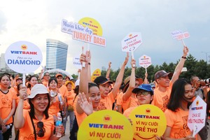 VietBank đồng hành cùng chương trình đi bộ từ thiện Turkey Dash 2018