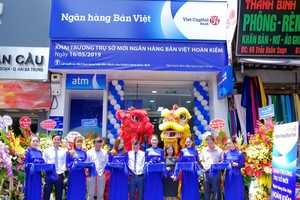 Khai trương trụ sở mới Ngân hàng Bản Việt Hoàn Kiếm