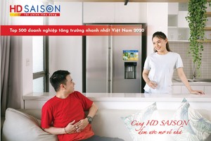 HD SAISON thuộc Top doanh nghiệp tăng trưởng xuất sắc