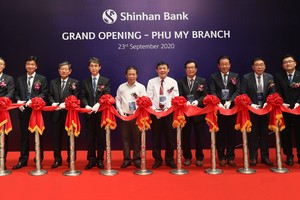 Ngân hàng Shinhan khai trương chi nhánh Phú Mỹ
