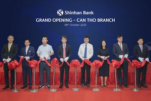 Ngân hàng Shinhan khai trương chi nhánh Cần Thơ