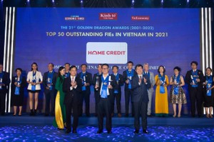 Home Credit Việt Nam vinh dự nằm trong top 50 doanh nghiệp FDI tiêu biểu năm 2021-2022