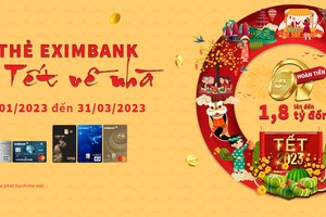 Eximbank triển khai chương trình “Cùng thẻ Eximbank, mang tết về nhà”