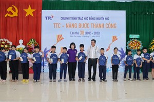 Năm 2023, TTC trao tặng học bổng cho 563 em học sinh tại 10 trường Tiểu học, Trung học cơ sở, Trung học phổ thông thuộc huyện Mỏ Cày Nam và Mỏ Cày Bắc, tỉnh Bến Tre
