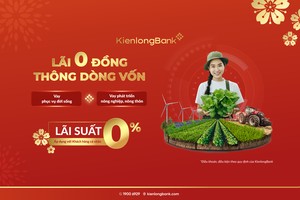 KienlongBank đẩy mạnh chương trình “Lãi 0 đồng - Thông dòng vốn”