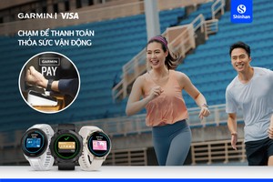 Ngân hàng Shinhan Việt Nam ra mắt giải pháp thanh toán một chạm Garmin Pay