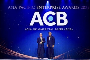 ACB được vinh danh tại hạng mục Doanh nghiệp xuất sắc châu Á.