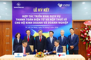 Saigonbank hợp tác VNPAY triển khai dịch vụ thanh toán điện tử và nộp thuế số cho hộ kinh doanh, doanh nghiệp