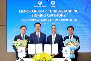 Ngân hàng Shinhan hợp tác cùng Finan ra mắt ứng dụng Shinhan Store cho hộ kinh doanh