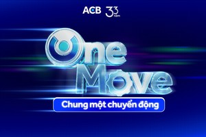 ACB chào đón sinh nhật lần thứ 33 với tinh thần “One Move – Chung một chuyển động”.