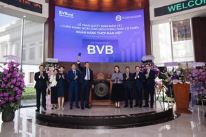 BVBank (BVB) chính thức niêm yết 640 triệu cổ phiếu trên sàn HOSE