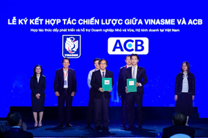 ACB và VINASME ký kết Biên bản ghi nhớ hợp tác