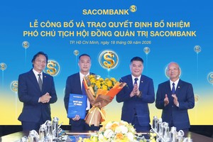 Ông Nguyễn Xuân Vũ được bầu làm Phó chủ tịch HĐQT SACOMBANK (STB)