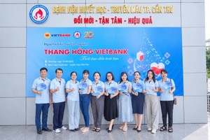 Hơn 200 cán bộ nhân viên Vietbank hưởng ứng hoạt động hiến máu tại Hội sở