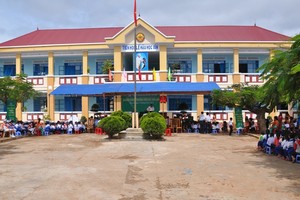 DPM khánh thành trường tiểu học Sơn Lang, tỉnh Gia Lai