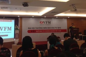 Năm 2016, VF1 thận trọng với thị trường, chưa thể chia cổ tức