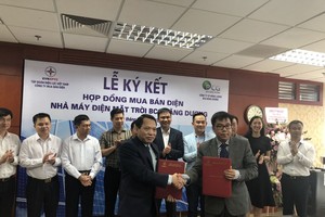 Năng lượng BCG Băng Dương ký hợp đồng mua bán điện với EVN   