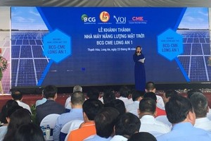 Bamboo Capital (BCG) khánh thành nhà máy điện mặt trời tại Long An