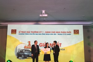 Hoa Sen tặng ô tô Camry cho nhà phân phối, đại lý mua ống nhựa