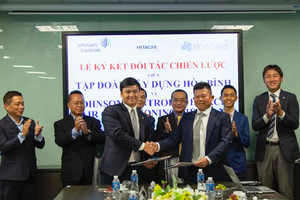 Tập đoàn Hòa Bình (HBC) ký kết hợp tác chiến lược với Johnson Controls - Hitachi Air Conditioning Việt Nam
