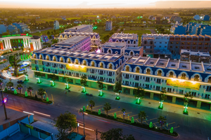 Một góc của khu đô thị sinh thái Fivestar Eco City - phân khu shophouse Nasaky 