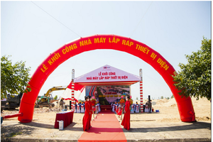 MBG khởi công nhà máy thiết bị điện 300 tỷ đồng tại Phú Yên