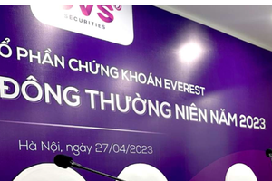 Chứng khoán Everest (EVS) chia cổ phiếu tỷ lệ 10:6 nâng vốn điều lệ lên 1.648 tỷ đồng, phát triển dịch vụ hướng đến khách hàng
