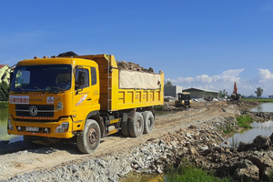 LCG thi công cao tốc Bắc Nam đoạn Diễn Châu - Bãi Vọt