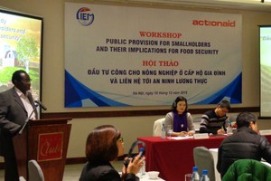 Đầu tư công sẽ tạo đòn bẩy cho nông nghiệp phát triển