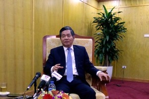 Bộ trưởng Bộ KHĐT Bùi Quang Vinh (Ảnh: BD)