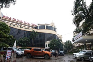 3,5 ha của Khách sạn Kim Liên đang chờ bàn tay phù thủy của bầu Thụy để biến thành vàng. Ảnh: Đức Thanh