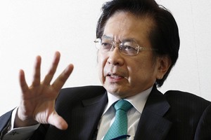 Etsuro Honda - cố vấn kinh tế của Thủ tướng Nhật Bản - Shinzo Abe. Ảnh: Bloomberg