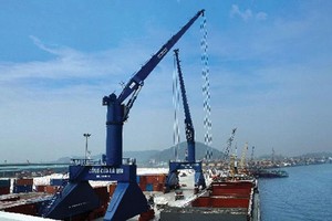 Cảng Nghệ Tĩnh là cụm cảng tổng hợp quốc gia đầu mối chính tại khu vực Trung Bộ. Ảnh: T.L