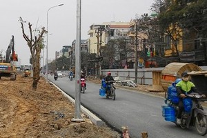 Đường Lê Trọng Tấn mở rộng sẽ hoàn thành đúng dịp lễ 30/4