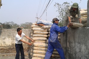 Tiêu thụ xi măng tăng trở lại trong tháng 3, nâng tổng sản lượng tiêu thụ 3 tháng đầu năm đạt gần 16 triệu tấn.