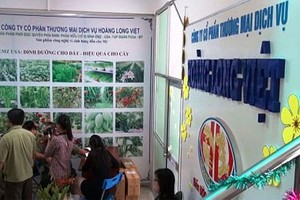 Công ty Hoàng Long Việt chuyên kinh doanh phân bón nhưng vẫn mở thêm hoạt động đa cấp dù không có phép. Ảnh: Báo Vĩnh Long