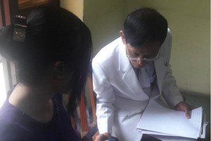 Ông Lê Ân tại phiên tòa