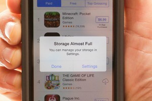 Dung lượng 16GB trên iPhone bị phàn nàn không đủ dùng