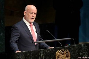 Đại sứ Fiji tại Liên Hợp Quốc Peter Thomson. (Ảnh: AP)