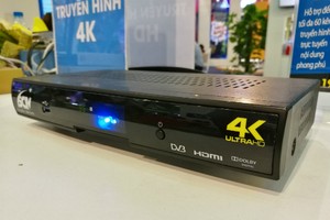 Đầu thu truyền hình cáp có hỗ trợ Ultra 4K và âm thanh đa kênh xuất hiện ở triển lãm Telefilm 2016.