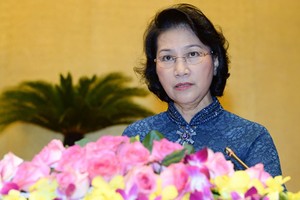 Chủ tịch Quốc hội khóa 13, bà Nguyễn Thị Kim Ngân.