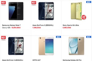 Galaxy Note 7 chính hãng có giá dự kiến từ 18,99 triệu đồng.