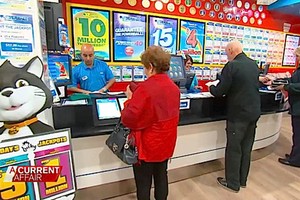 Một cửa hàng xổ số ở Melbourne, Australia (Ảnh: Nine Network)