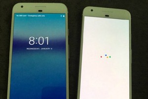Hình ảnh rò rỉ được cho là Pixel và Pixel XL.
