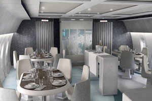 Boeing 777-200LR, máy bay thương mại xa xỉ như “lâu đài trên không“