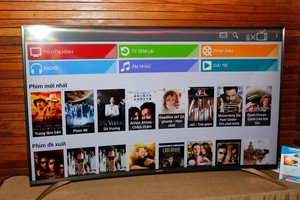 TV 4K màn hình cong thương hiệu Việt giá 22 triệu đồng