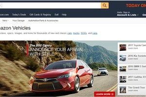 Amazon sẽ bán ô tô qua internet với giá rẻ hơn...30% 