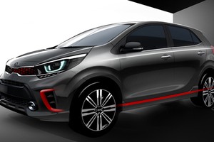 Hình ảnh thiết kế đầu tiên của Kia Picanto/Morning thế hệ mới.