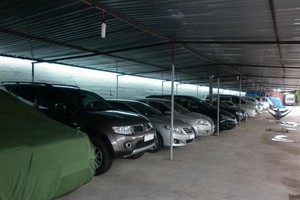 Khi đầu tư cho thuê xe, nhiều chủ xe quên mất cả chi phí đậu xe (Ảnh minh họa)