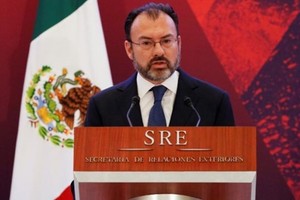 Ngoại trưởng Mexico Luis Videgaray. Ảnh: Reuters.